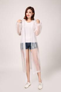 FIRMED STRING Solid Men Raincoat