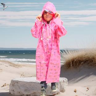 ShaktiFashion Graphic Print Boys & Girls Raincoat