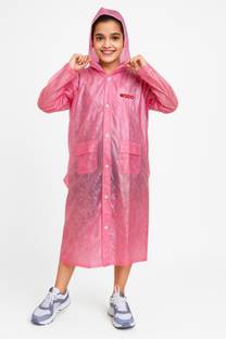 bina fashion Graphic Print Girls Raincoat