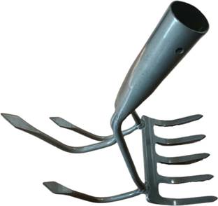 YUVCON 2-in-1 Cultivator & Rake Without Handle Garden rake