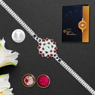DeoDap Designer Rakhi Combo Gift Set for Brother ||Y22K1_A36 Assorted Rakhi  Set