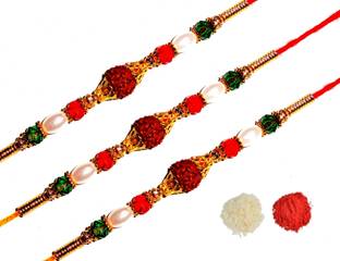 Vanyas Rudraksh 1002 Assorted Rakhi  Set