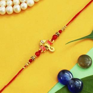 PDR Poonam Designer Rakhi Designer Poonam_nonu_S40-ShopsyA Assorted Rakhi  Set