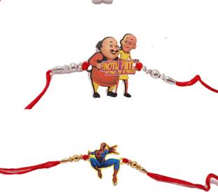 KAVIM Kids RAKHI 23274 Plastic (PVC) Rakhi  Set