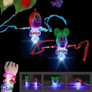KAVIM Kids RAKHI 23557 Plastic (PVC) Rakhi  Set