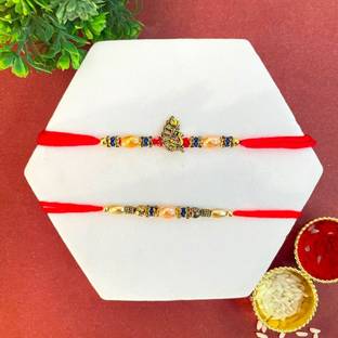 Home Delight Designer Rakhi-2-combo12 Assorted Rakhi  Set