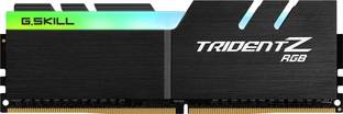 G.Skill Trident Z RGB DDR4 8 GB (Single Channel) PC DRAM (F4-3200C16S-8GTZR)