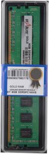 Starlite PC 1600 DDR3 8 GB PC (PC 1600 8GB DDR3 RAM for Desktop (Black))