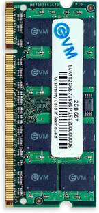 EVM Laptop RAM DDR2 2 GB Laptop DDR2 (EVMT2G6670S86P)