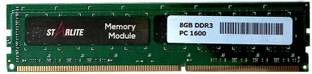Starlite 8GB DDR3 Desktop Ram,1600MHz DDR3 8 GB PC Desktop Ram (DDR3PC1600S)