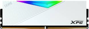 XPG LANCER RGB DDR5 16 GB (Single Channel) PC SDRAM (16 GB 6000 MHz AX5U6000C4016G-CLARWH Desktop RAM)