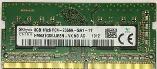 Hynix PC4-2666V 1RX8 DDR4 8 GB (Single Channel) Laptop (HMA81GS6JJR8N-VK)