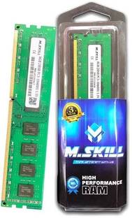 MSKILL 8GB DDR3 Desktop Ram DDR3 8 GB (Single Channel) PC DDR3 (Desktop)
