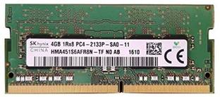 Hynix DDR4 2133 Mhz, 1.2V DDR4 4 GB (Single Channel) Laptop, Mac (HMA451S6AFR8N-TF,1RX8, PC4-2133- SAO-11)