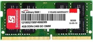 SIIMTRONICS 2400 DDR4 4 GB Laptop (4GB DDR4 RAM)
