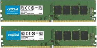 Crucial Memory DDR4 32 GB (Single Channel) PC DRAM (CT2K16G4DFRA266)