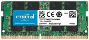 Crucial Basic DDR4 16 GB (Single Channel) Laptop (2666MHz DDR4 SODIMM 204 Pin Memory)