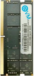 EVM Laptop RAM DDR5 16 GB (Dual Channel) Laptop (EVMT16G4800S88P)