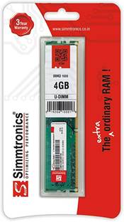 simtronics 4 DDR3 4 GB (Dual Channel) PC Dasktop (Simmtronics 4GB 1333MHz DDR3 SDRAM)
