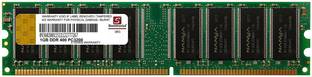 simtronics DDR1 DDR 1 GB (Single Channel) PC (Simmtronics 1GB 400 MHz DDR PC 3200 Desktop RAM)
