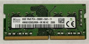 Sk Hynix HMA81GS6DJR8N DDR4 8 GB (Dual Channel) Laptop (8GB DDR4 2666)