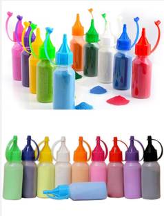 viaan world Pack of 10 Rangoli Powder