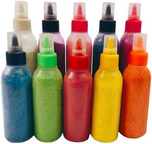 Riddhi Craft Pack of 10 Rangoli Powder