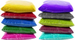 Tiwari Mart Pack of 5x250 GM Rangoli Powder Pouch for Floor Rangoli, Art, Home Decor Rangoli Stencil