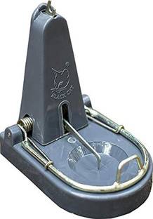 Klickey Black Cat Standard Rat Trap Mouse Catch (Grey, 1) Snap Trap