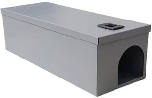 MADHYA Rodent BoxTrap Cage for Mice, Pets,MILD Steel (Made in India) Live Trap