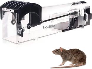 HANNEA Humane Mouse Trap, 32 cm Enlarged Smart Mouse and Rodent Trap, No Kill The Mice Live Trap