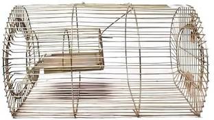 QUANTCOMM Iron Heavy Wire Rat Trap/Mouse Rat Catcher/Rat Cage/Chuha Pinjra/Mouse/Chipmunk Live Trap