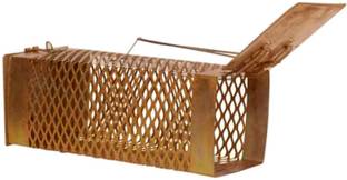 Chipku Small Size Rat/Rodent/Mouse cage Trap (chuha chuhe ka pinjra) Size 22x9x9 Live Trap