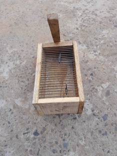 bakarto Strong & the best quality wooden rat trap for home shops godown etc. Live Trap