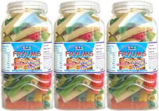 VTC Yummy Pure Ready to Fry Colorful Finger Fryums Veg Nuggets
