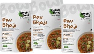 Quicky Bowl Pav Bhaji | Mashed Vegetable Curry | Ready to Eat | Instant Food 225 g