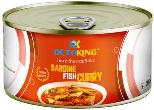 Octoking Ready To Eat Sardine Fish Curry No Added Preservatives 200 g