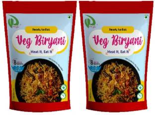 Dryfii Homemade Veg Biryani Ready to Eat Instant Food Pack of 2 (75X2) 150 G 150 g