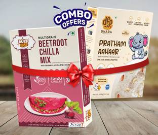 BURPEASE Pratham Aahaar Baby Food & Beetroot Dosa Mix,Healthy Breakfast For Kids & Family 700 g
