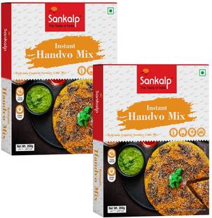 Sankalp by Sankalp Instant Handvo Mix | Easy Prepare Gujarati Snack |Nutritious & Delicious Anytime 400 g