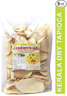 Farmvalue Dried Tapioca (Unakka Kappa or Vaattu Kappa) 2 kg