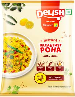 Delish by Flipkart Ready To Eat Poha