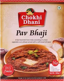 Chokhi Dhani Foods by Chokhi Dhani Ready to eat Pav Bhaji 300gm 300 g