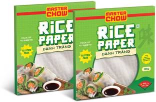 MasterChow Rice Paper 100gm Pack of 2 | Fresh, Healthy & Perfect for Rolls 200 g