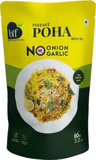 Bff Instant Poha No Onion, No Garlic, 90gm Ready to Eat, Breakfast Mix 90 g