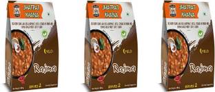 The Thar Food Jhatpat Khana Ready to Eat Rajma - 300 g. Serves 2 Each - (Pack of 3) 900 g
