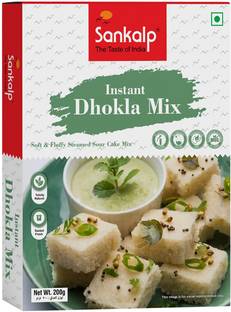 Sankalp by Sankalp Instant Dhokla Mix – A Soft, Fluffy, and Flavorful Gujarati Treat in Minutes 200 g