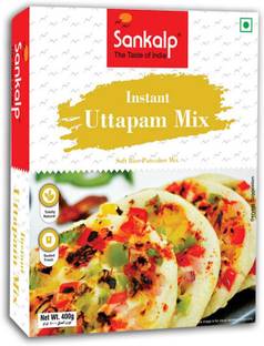 Sankalp by Sankalp Instant Ready Mix Uttapam Mix-Goodness of Health-Easy &Ready to Cook-Mom Approve 400 g