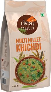 Desi Nutri by Skandhanshi Agro Foods Private Limited Multi Millet Khichdi Mix | Easy & Ready to Cook 450 g