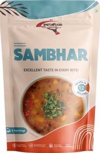 Instafood Sambhar | Ready to Eat & Cook Meal | 4 Servings | Pack of 1 |